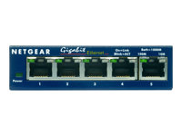 Netgear -  GS105 5p 10/100/1000  Gigabit Compact Switch